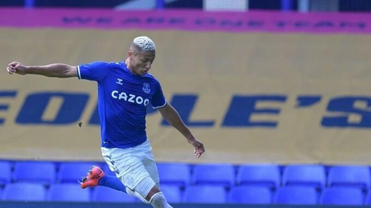    Нападающий "Эвертона" Ришарлисон.© Фото : соц.сети