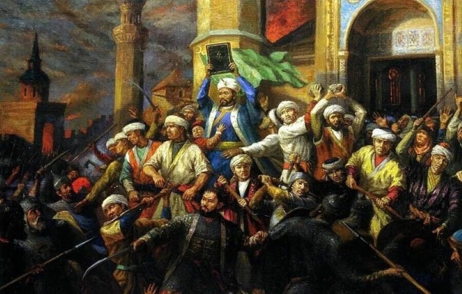 Какое отношения казанские ханы. Кул Шариф 1552. Кул Шариф Казанского ханства.
