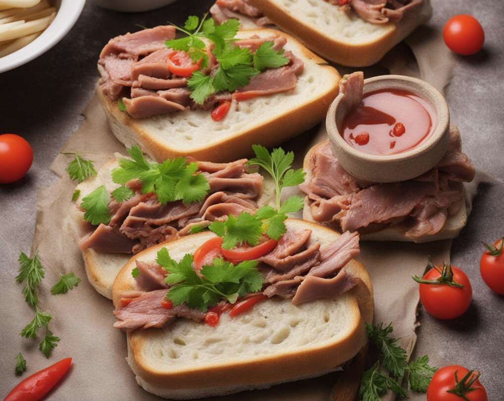 Простой рецепт приготовления самых вкусных бутербродов с вареным мясом в микроволновой  печи: | Вкусно и Быстро | Дзен