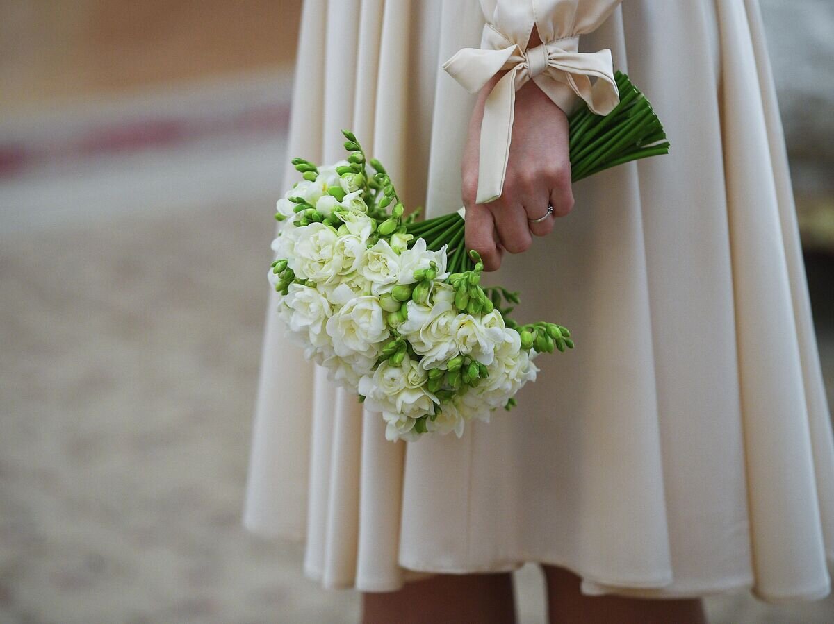    Невеста в загсе© РИА Новости / Евгений Одиноков