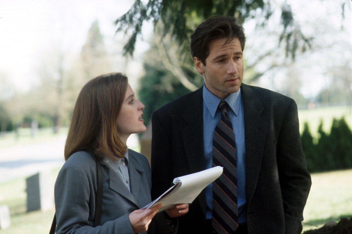 Кадр из сериала «Секретные материалы» 