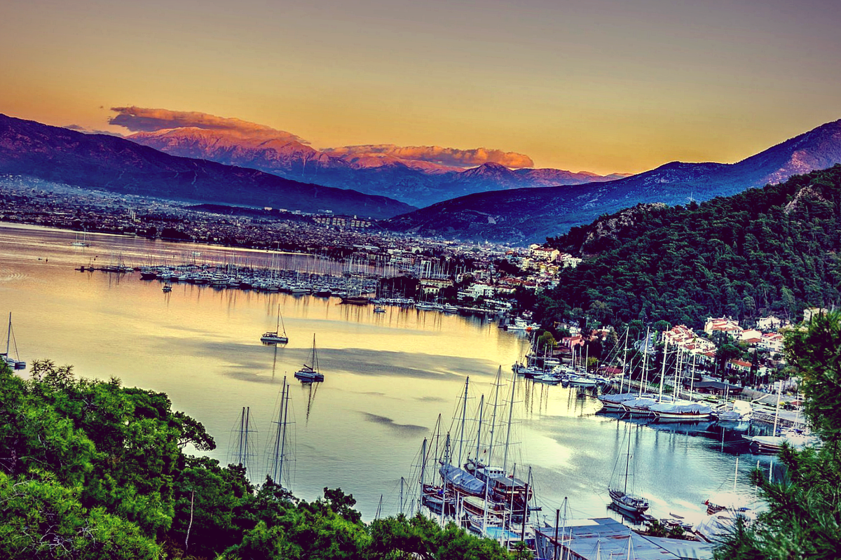 Турция Мармарис Бухта Море. Фото взято из открытых источников.