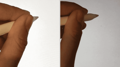  Сравнение обычного дисплея (слева) и ProMotion (справа) 