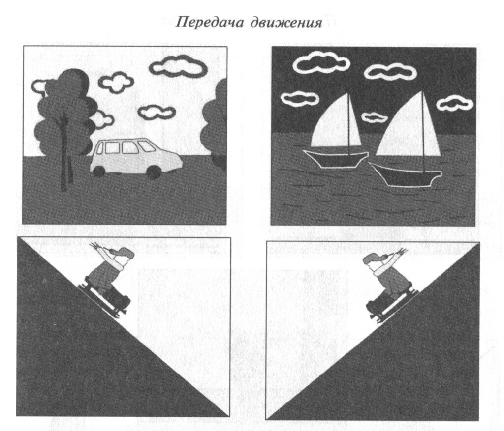 Композиционные приемы в рисунке