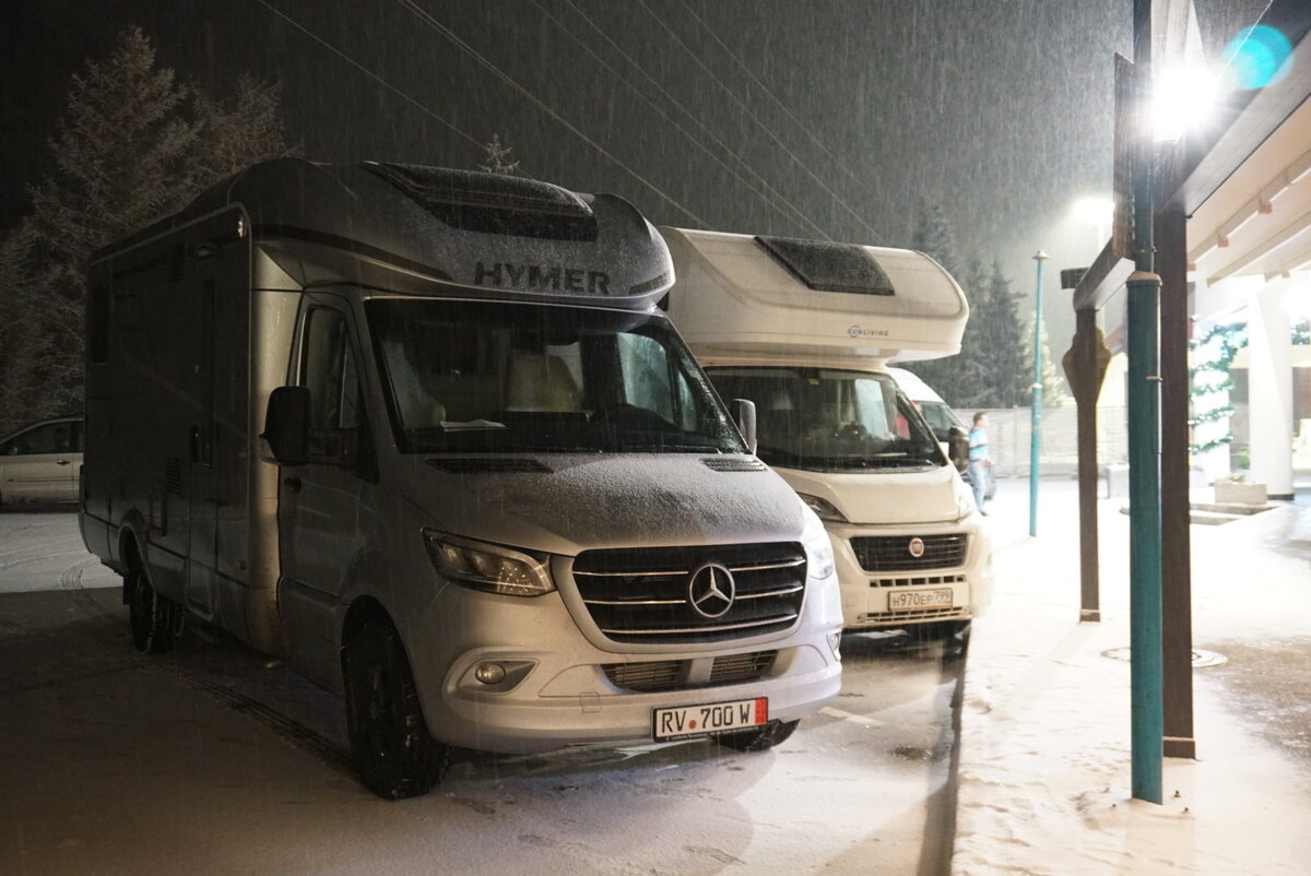 Какого цвета должен быть автодом? Обзор белого HYMER | Автодом и Дом на  колесах | Дзен