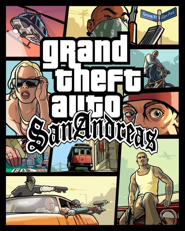 Grand Theft Auto: San Andreas — компьютерная игра в жанре Action-adventure, разработанная британской студией Rockstar North и изданная американской международной компанией Rockstar Games; пятая по счёту и третья трёхмерная игра во франшизе Grand Theft Auto.