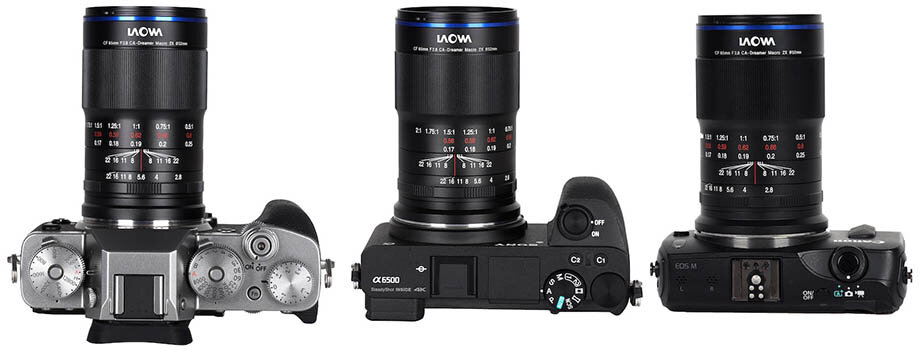 


Laowa 65mm f/2.8 2x Ultra Macro APO на камерах Fuji, Sony, Canon EOS M 