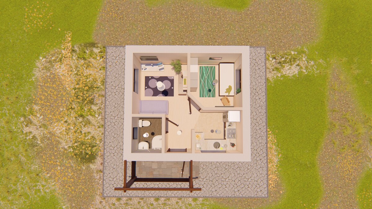 Планировка дома.