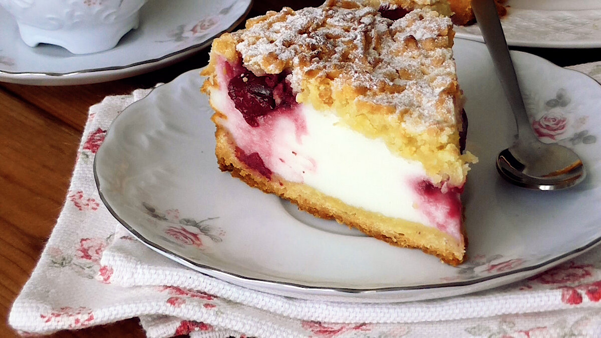 Потрясающий Песочный Пирог с нежнейшей начинкой!Пошаговый рецепт с фото и видео