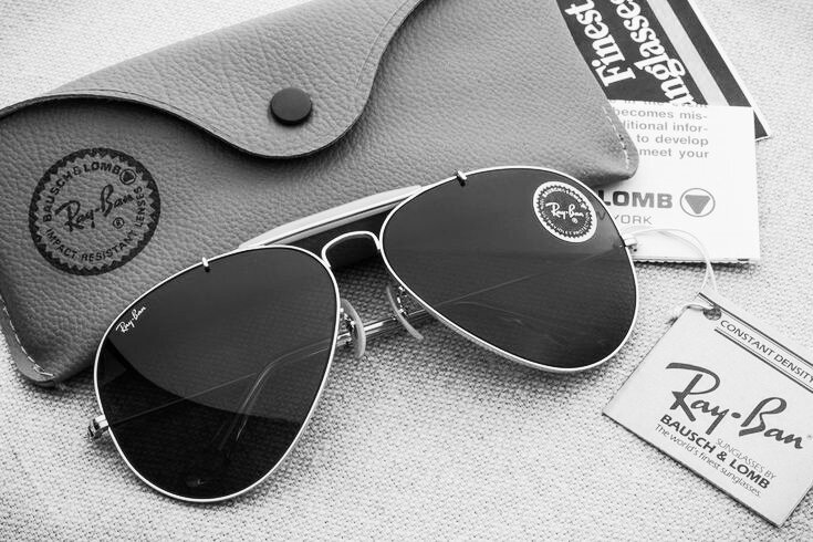 Солнцезащитные очки Ray-Ban Авиатор компании Bausch & Lomb