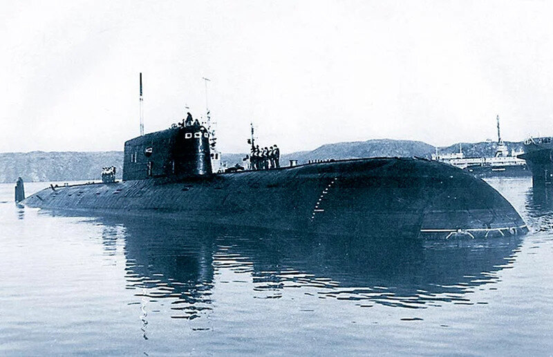 АПЛ "К-278" "Комсомолец". Фото из свободных источников интернета.
