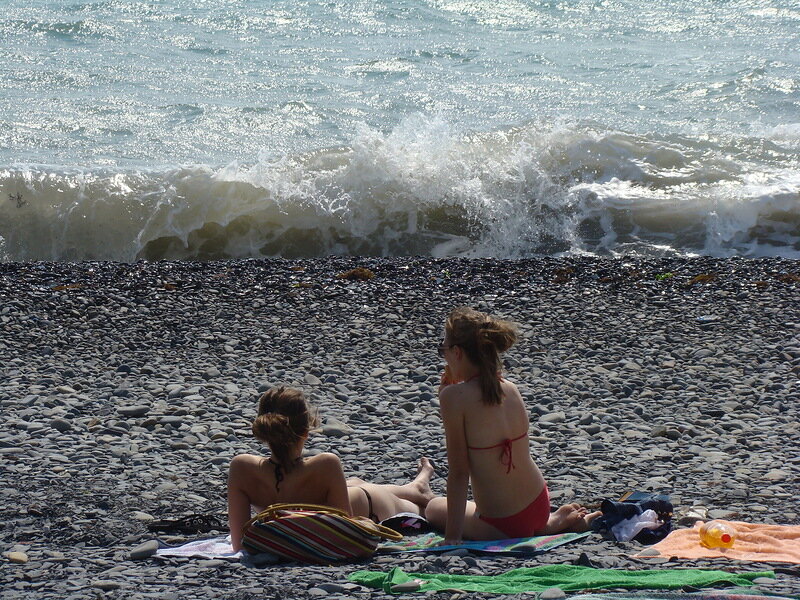 Один из галечных пляжей. (Яндекс картинки)