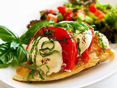 Капрезе с курицей 