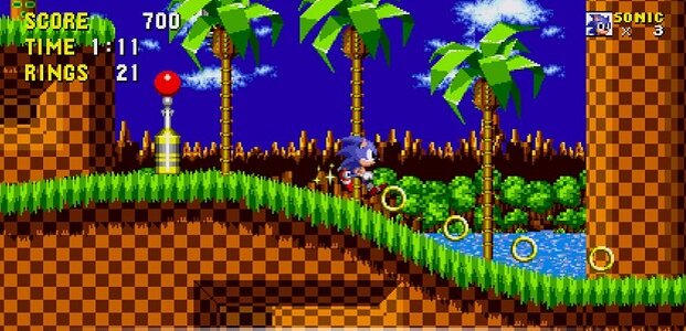 1. Sonic the Hedgehog Classic