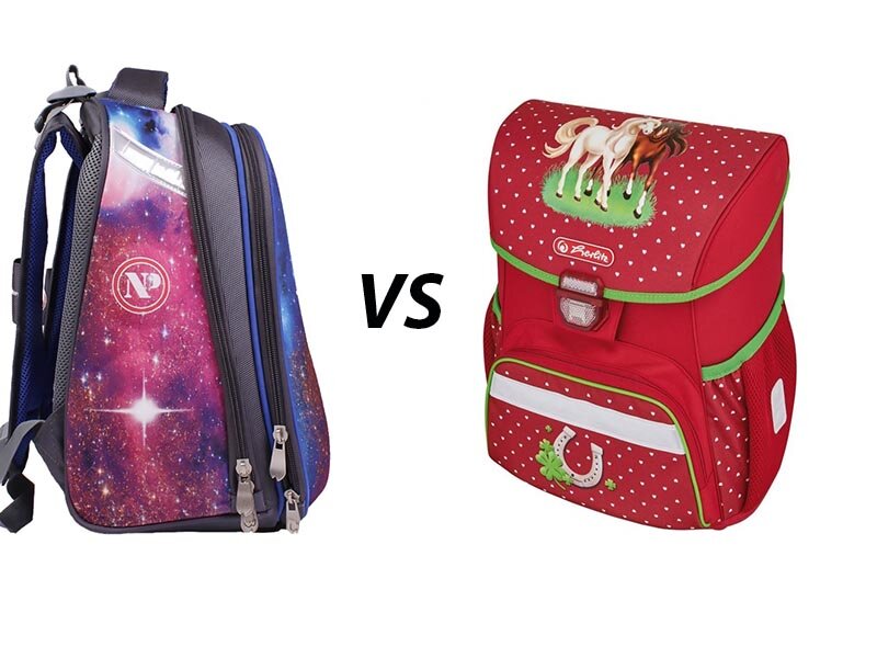 Что лучше? Рюкзак на молнии или портфель с замком?  Давайте разбираться.