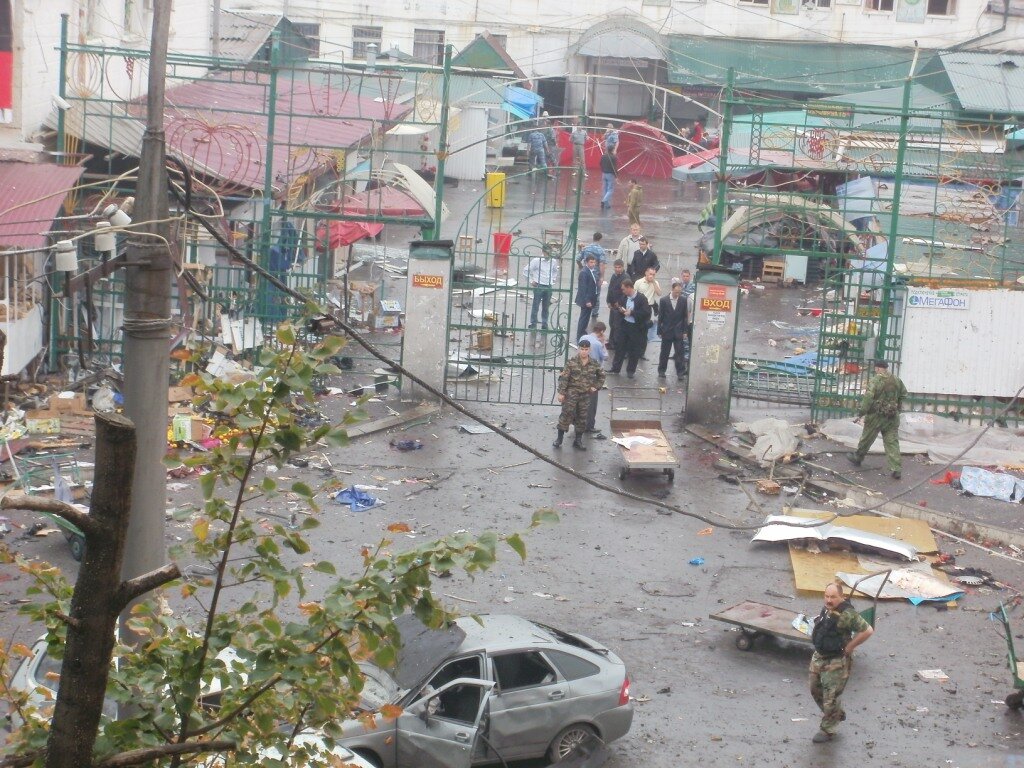 Мин воды теракт. Взрыв на рынке Владикавказ 1999. Теракт на Центральном рынке Владикавказа.