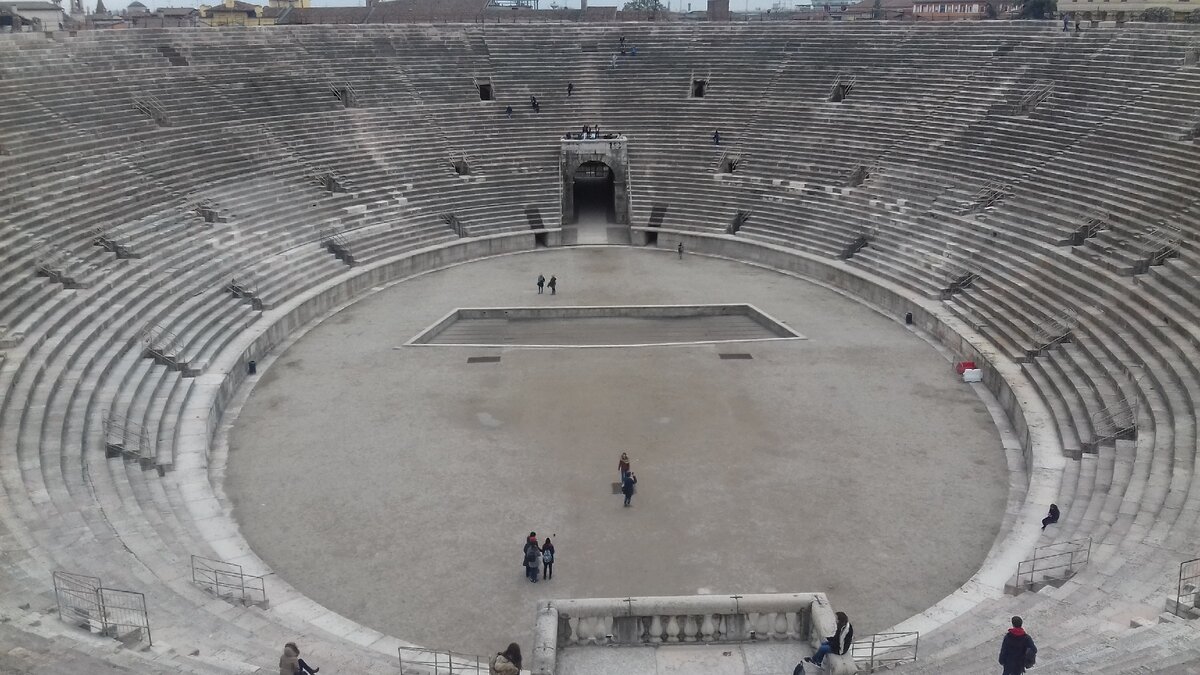 Так виделись гладиаторы на арене