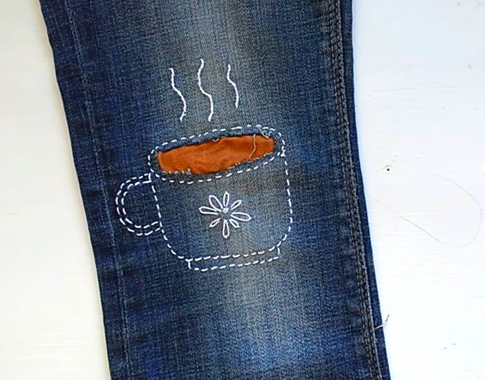 Как сделать заплатки на джинсах — конференц-зал-самара.рф