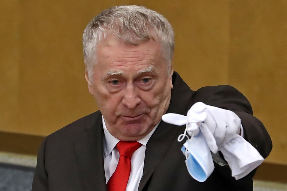 Тон Владимира Жириновского был самым некомплементарным: его не устроило, что премьер мало внимания уделил политической составляющей.
Фото: Антон Новодережкин/ТАСС