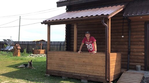 Пристраиваем веранду к готовому дому сами