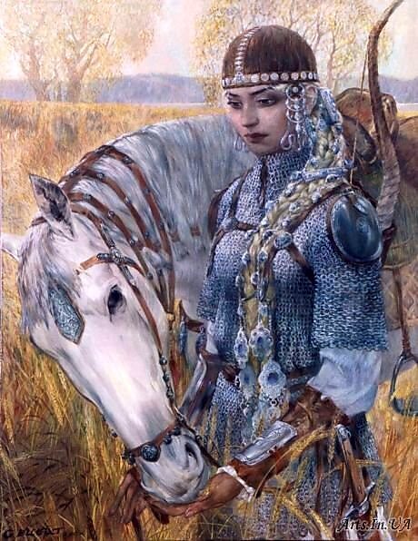Хлеба. Булат Гильванов. Жанр Историческая живопись. 2002 г.
 