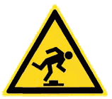 W14 Осторожно. Малозаметное препятствие