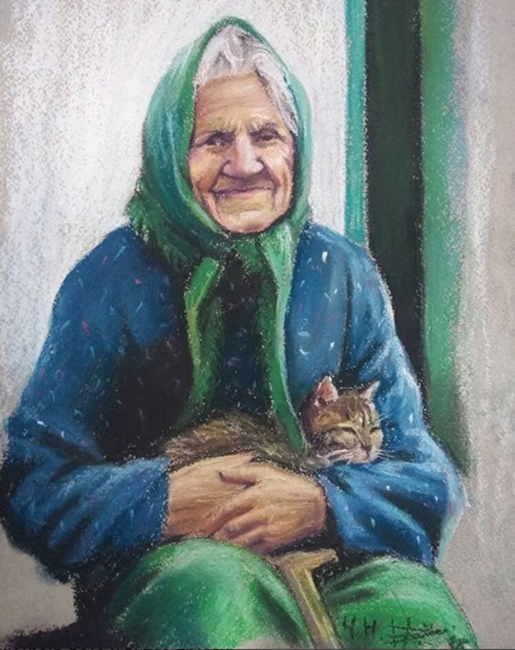 Картинки рисованные старушки