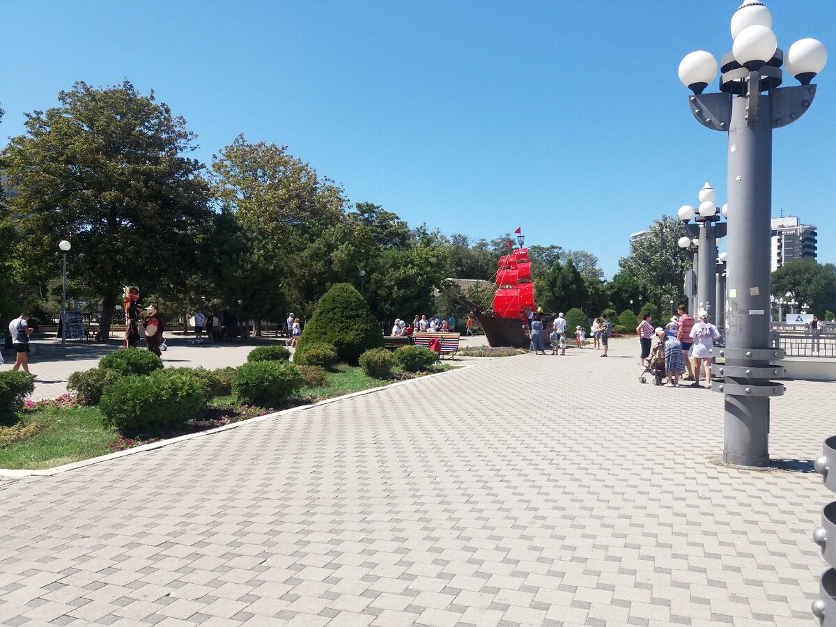 анапа центр набережная