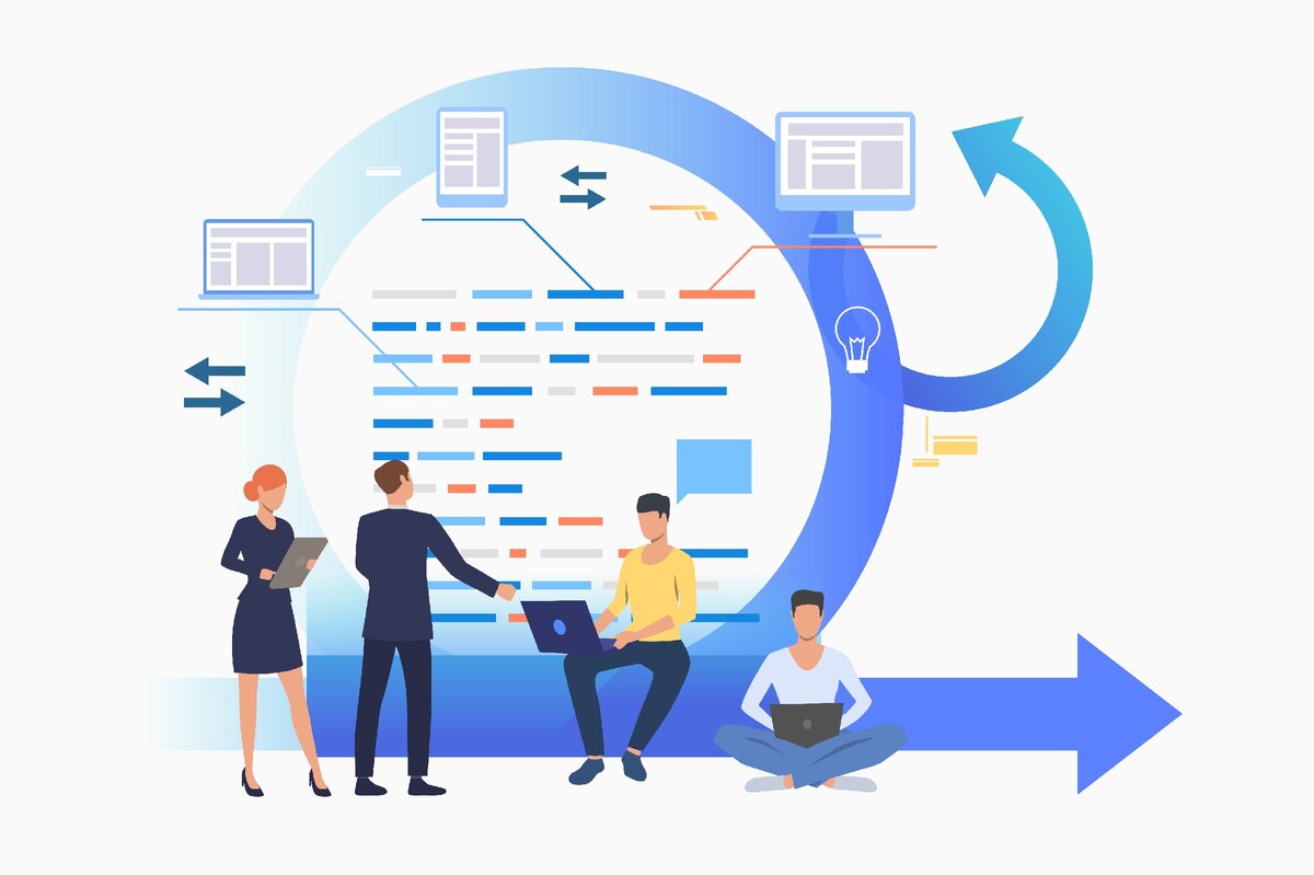 Внедрение персонала. Agile иллюстрации. Agile картинки для презентации. Баннер на тему управление проектами. Бизнес процессы автоматизации школы.