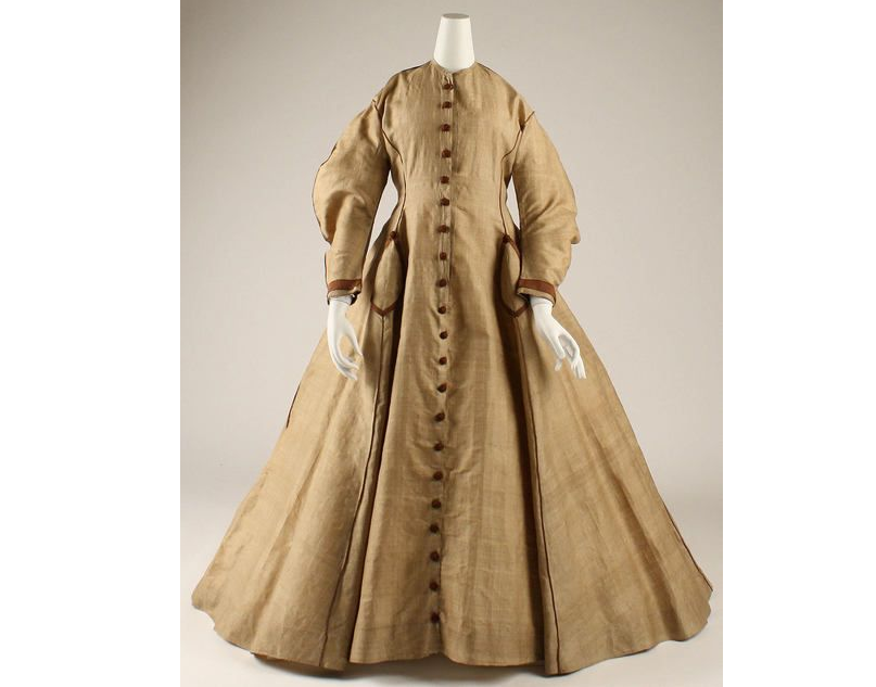 Капот платье. Капот одежда женская 19 века. Капот одежда. Платье 1860. Утреннее платье 19 век.