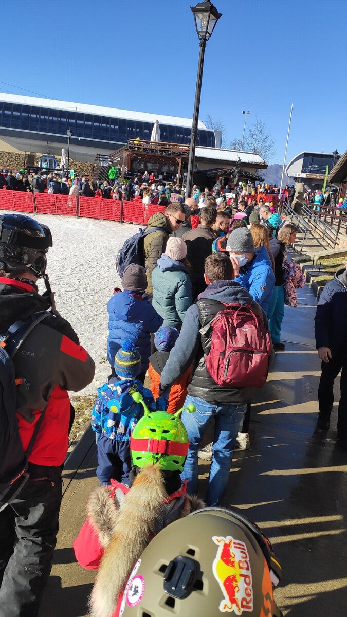 Роза Хутор январь 2021г