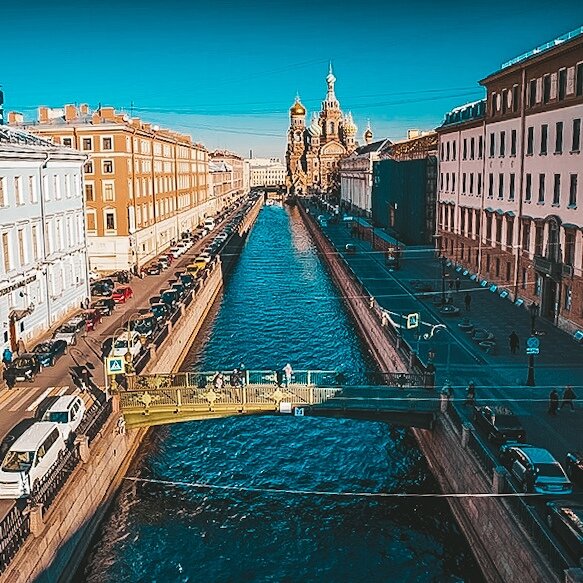 Вид на  Спас-на-крови