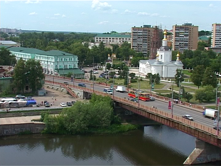 Красный мост в орле старые