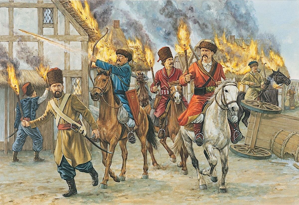 Ким Ольдаев воины калмыки 1812 года