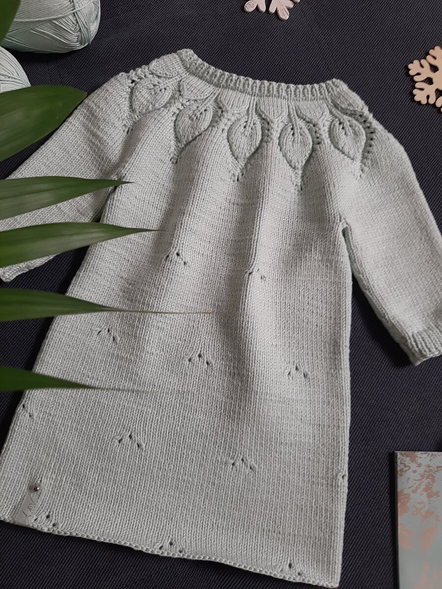 Платье регланом сверху
