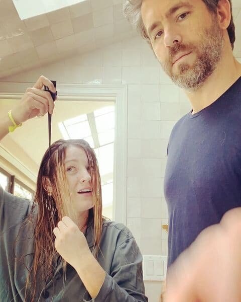 Блейк Лавли и Райан Рейнольдс