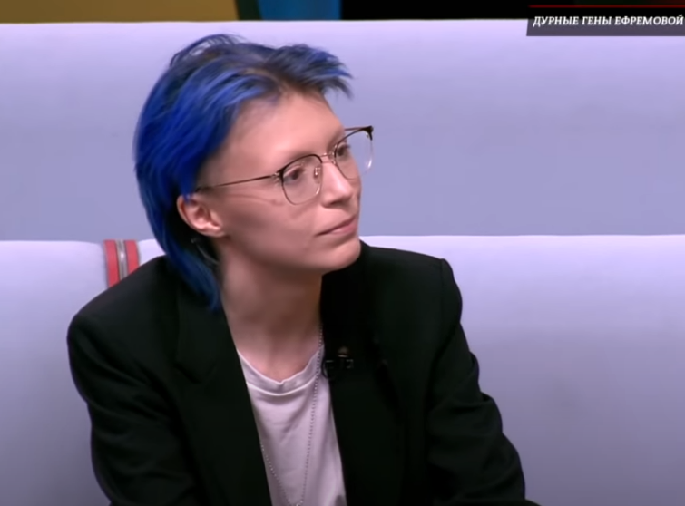 Анна-Мария Ефремова в передаче «Звёзды сошлись