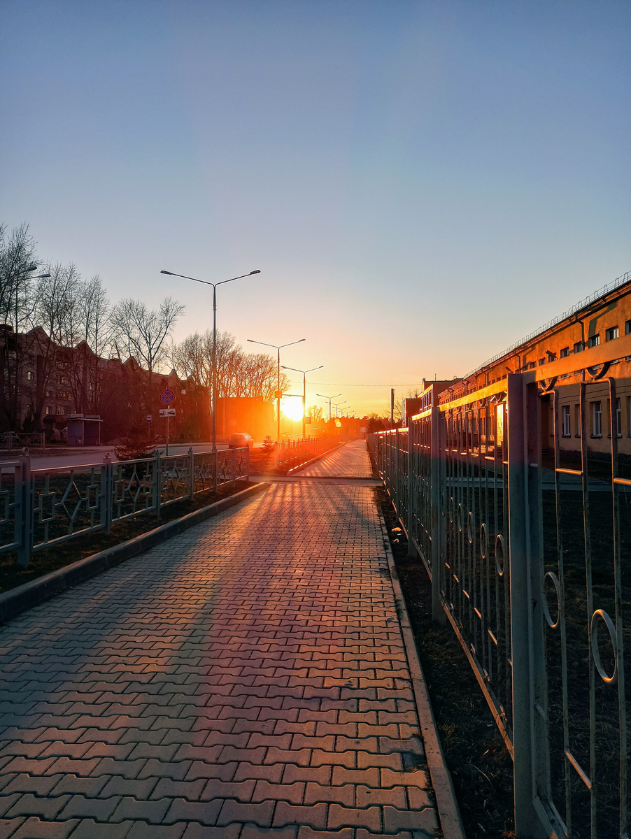 фото с закатом