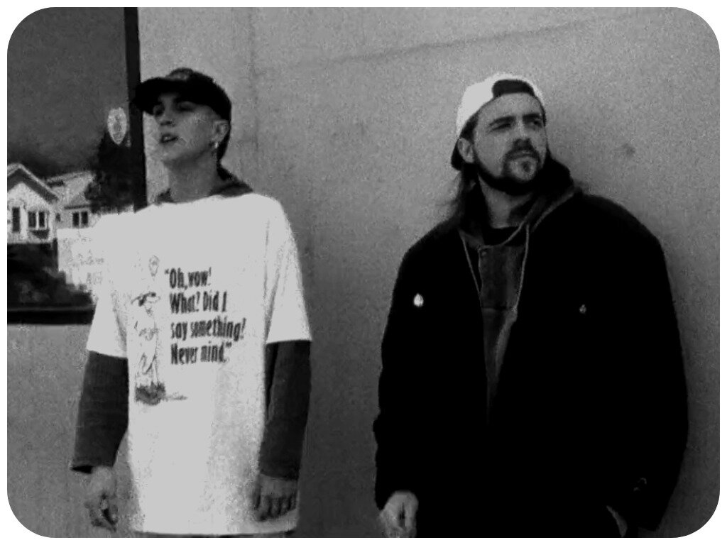 Кадр из х/ф «Клерки», 1994 г.