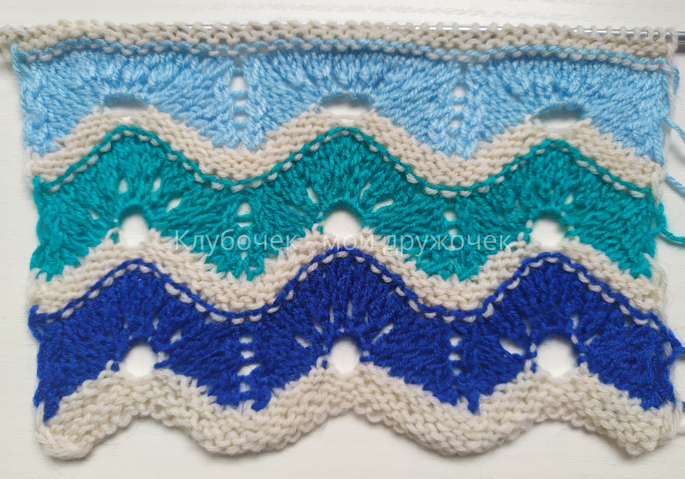 Лицевая сторона узора