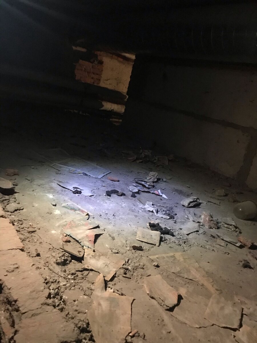 3. Мусор в подвале