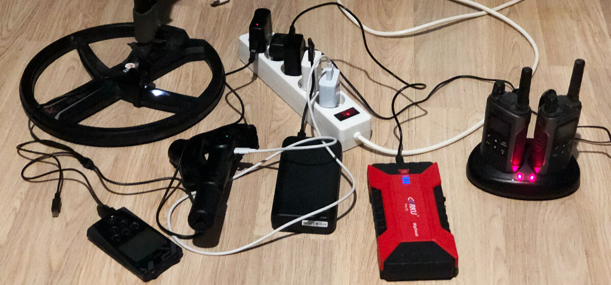 зарядка девайсов перед копом