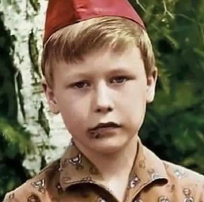 Денис Рожков в детстве