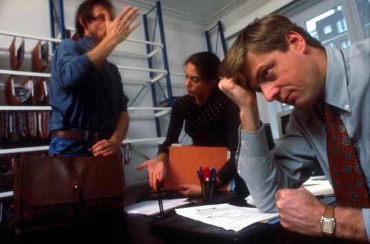 Источником стресса часто становится работа (Фото: Liaison/Getty Images)