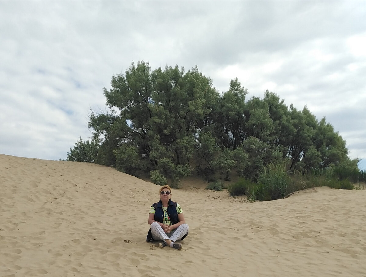 Пляж Джемете. Барханы и я.