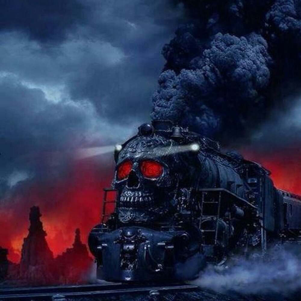 Иллюстрация к книге Стивена Кинга "Тёмная башня III. Бесплодные земли." Автор иллюстрации мне неизвестен.