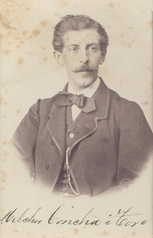 Дон Мельчор Конча и Торо маркиз de Casa Concha. Процитировано с сайта https://www.divinho.com.br