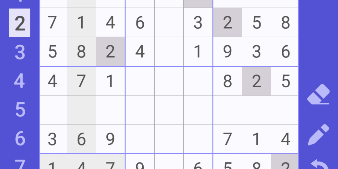 Заполните все ячейки