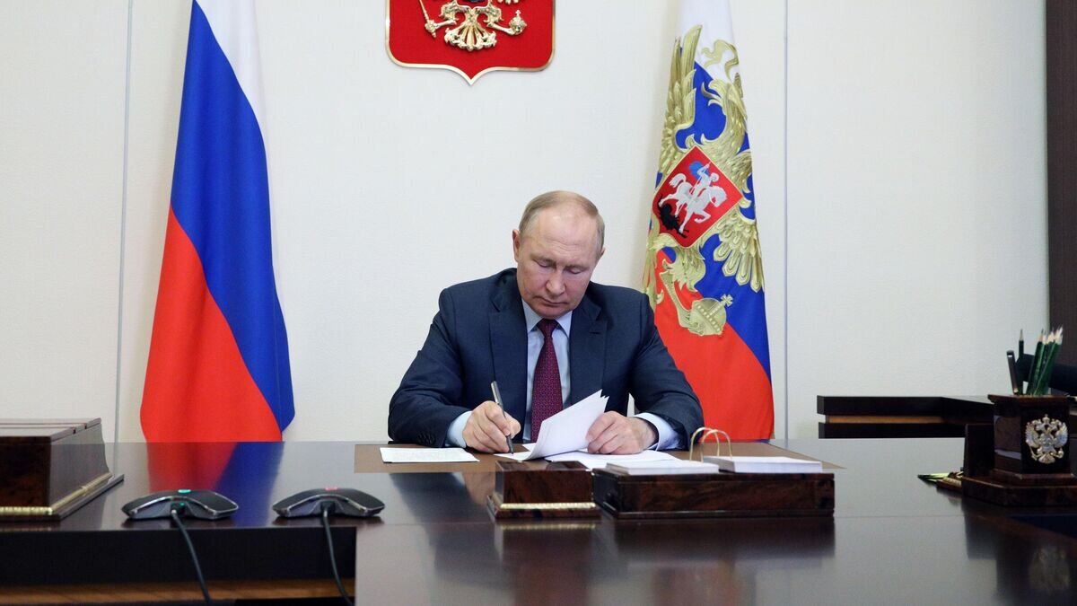    Президент РФ Владимир Путин© РИА Новости / Михаил Климентьев