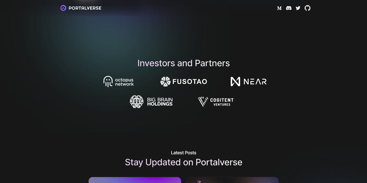 Portalverse: инвесторы